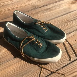 Old Navy Forest Green Vans Knockoffs